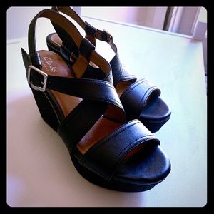 Clarks Artisan Wedge Sandals